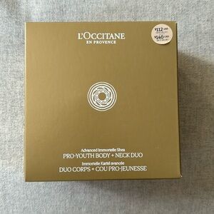 L’occitane power body + neck duo limited edition
